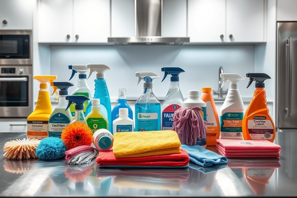 Produtos de limpeza profissional